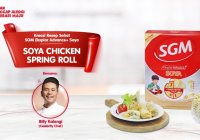 Kreasi Resep Sehat SGM Eksplor Advance - Soya Chicken Spring Roll