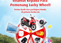Lucky Wheel Winners Announcement - Putaran Kedua 