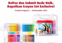 Syarat Dan Ketentuan Program Hadiah Exclusive Crayon Set