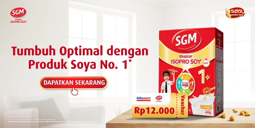 Program SGM Eksplor ISOPRO SOY dengan Hello Sehat